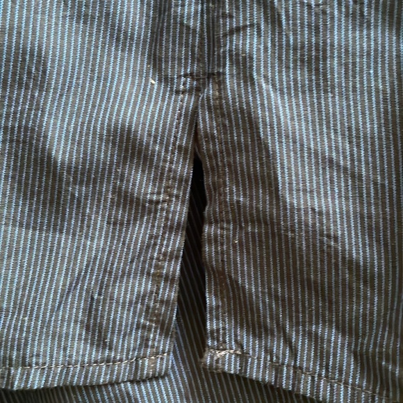 Rachel Comey dark blue pinstripe blouse top, size 0 - Picture 6 of 9